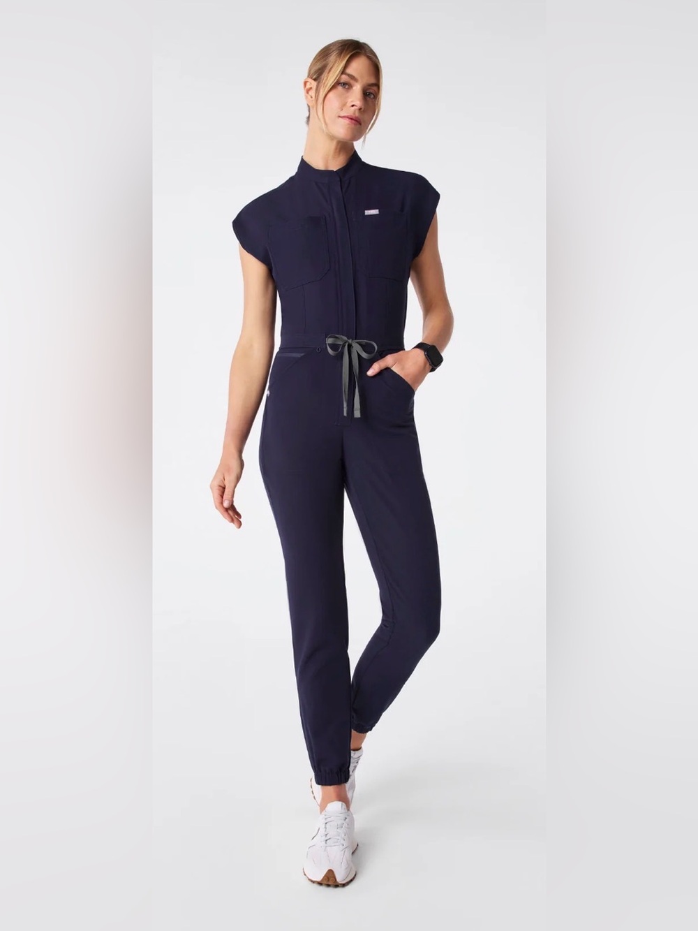 FIGS Women's Rafaela Cargo Scrub Jumpsuit